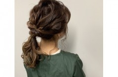 有名インスタグラマーのヘアアレンジ