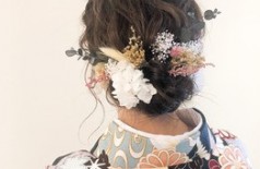 卒業式の着付け&ヘアセット👘💇