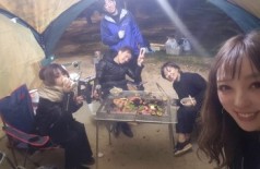 花見バーベキュー🍖🌽🍖🌽