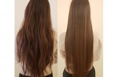 髪質改善ヘアエステをされたお客様
