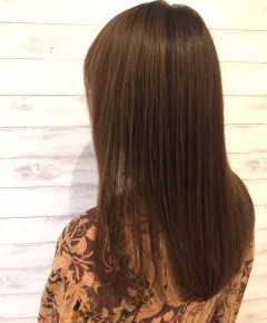 艶髪ヘアエステツヤサラストレート