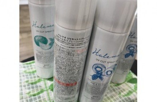 髪にもUV(^-^)🌞