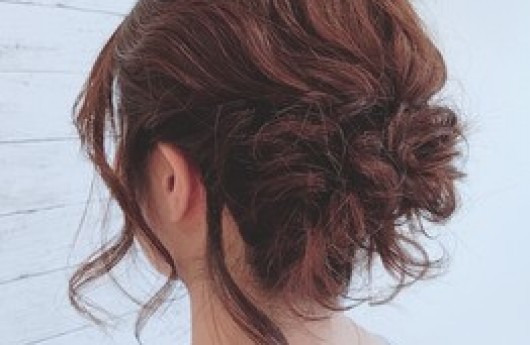 お呼ばれアレンジ