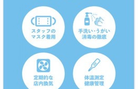 予防対策中です